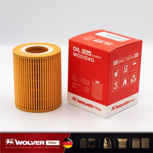 Lọc Nhớt Động Cơ: Wolver WO0104G